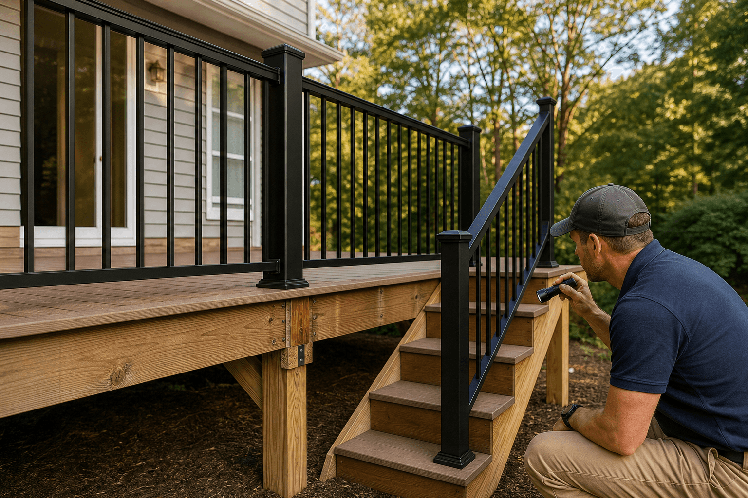 Deck and railing safety: code requirements vs common defects