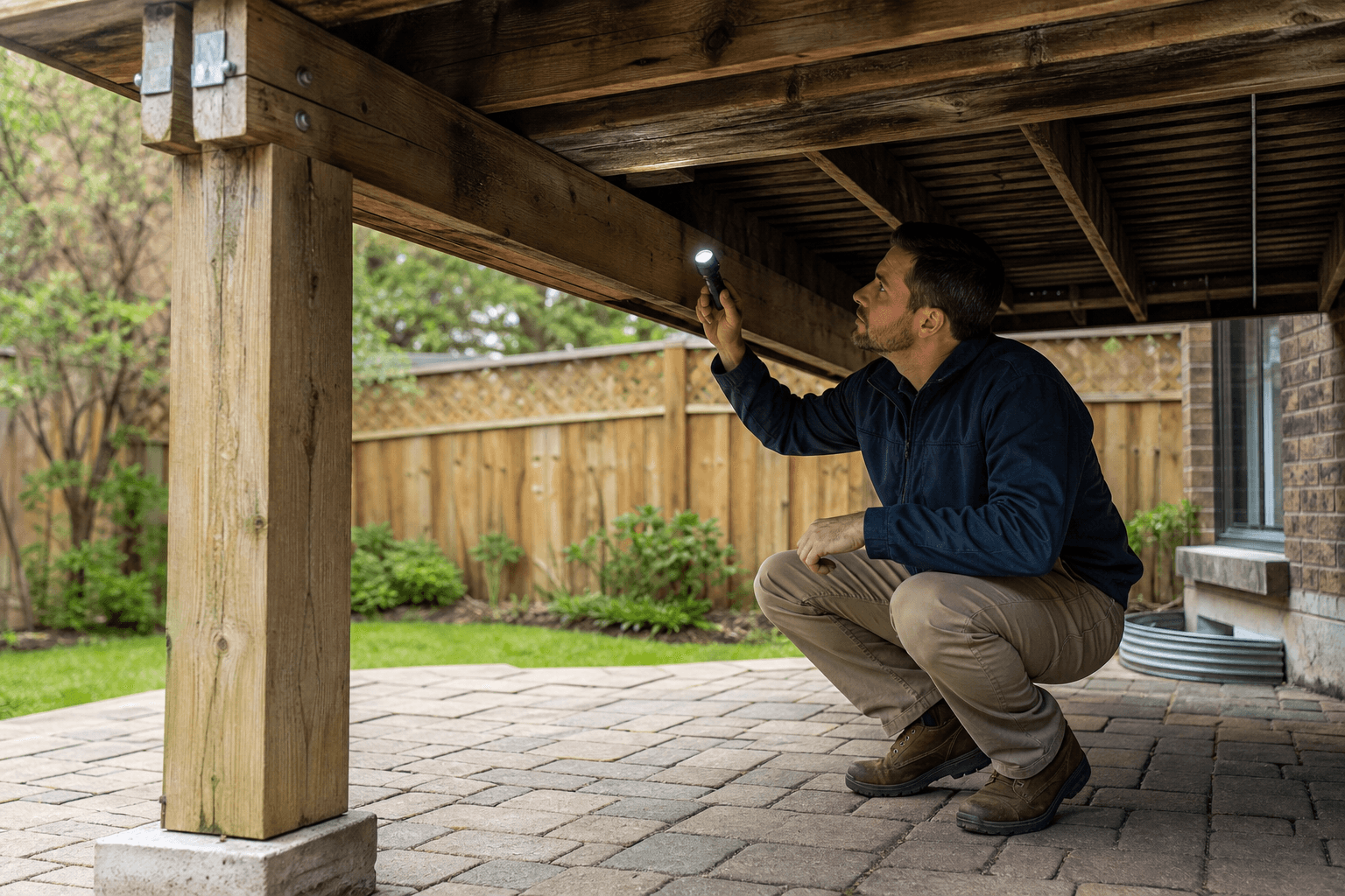 How Can You Check for Deck Rot Safely in Toronto?