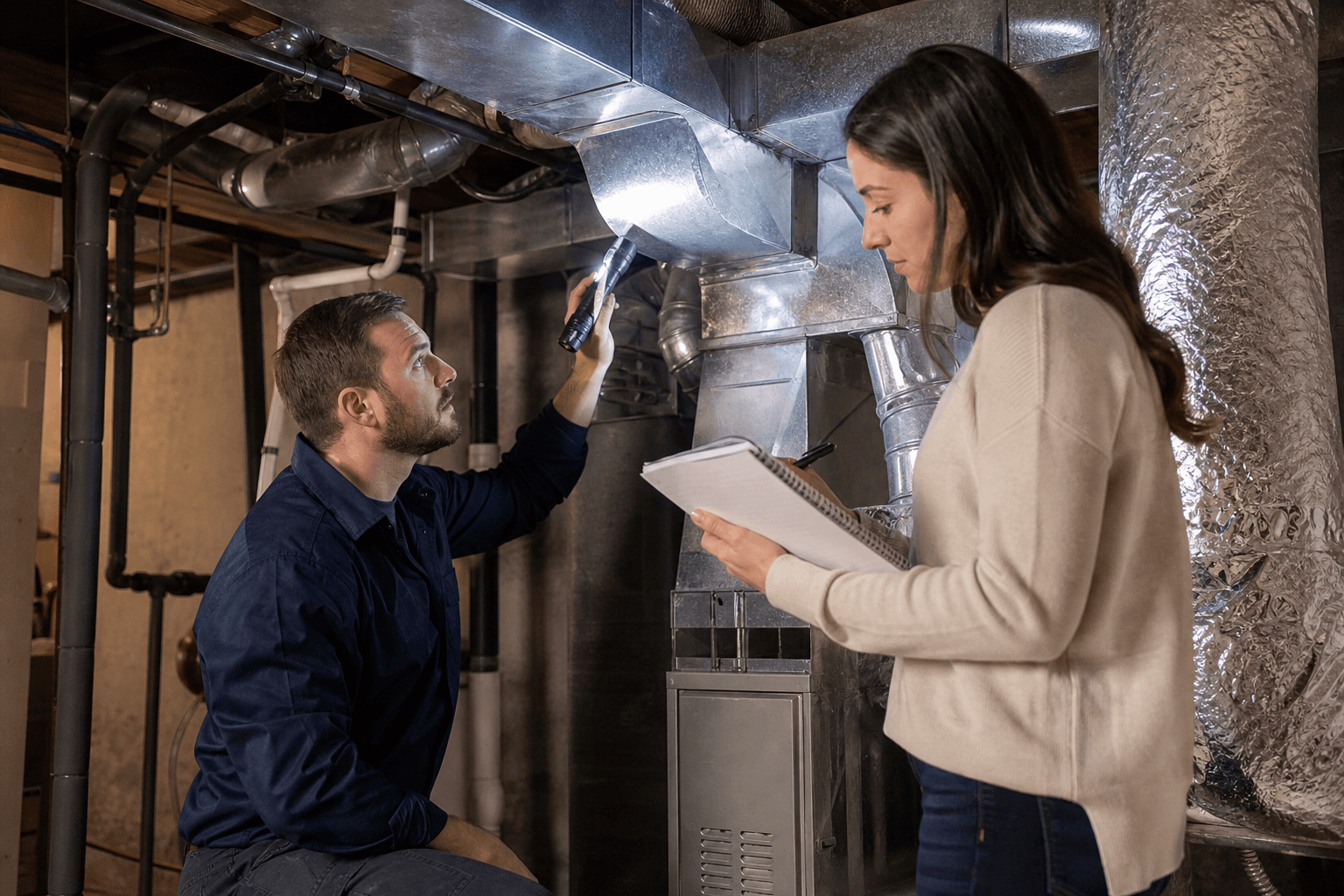 How to Choose the Right HVAC Ductwork Inspection Method