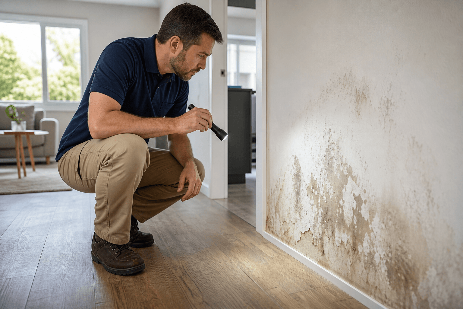 Which water damage hidden signs should you check before buying a home?