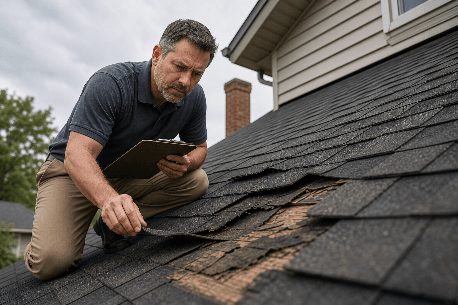 Before you buy, note these seven roof inspection red flags