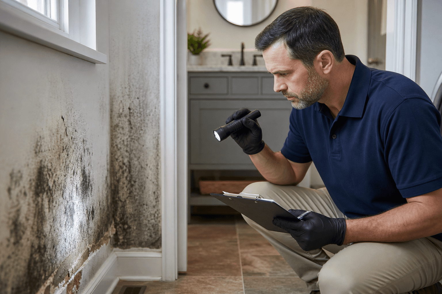 Mold inspection seven-step checklist before you book an inspector