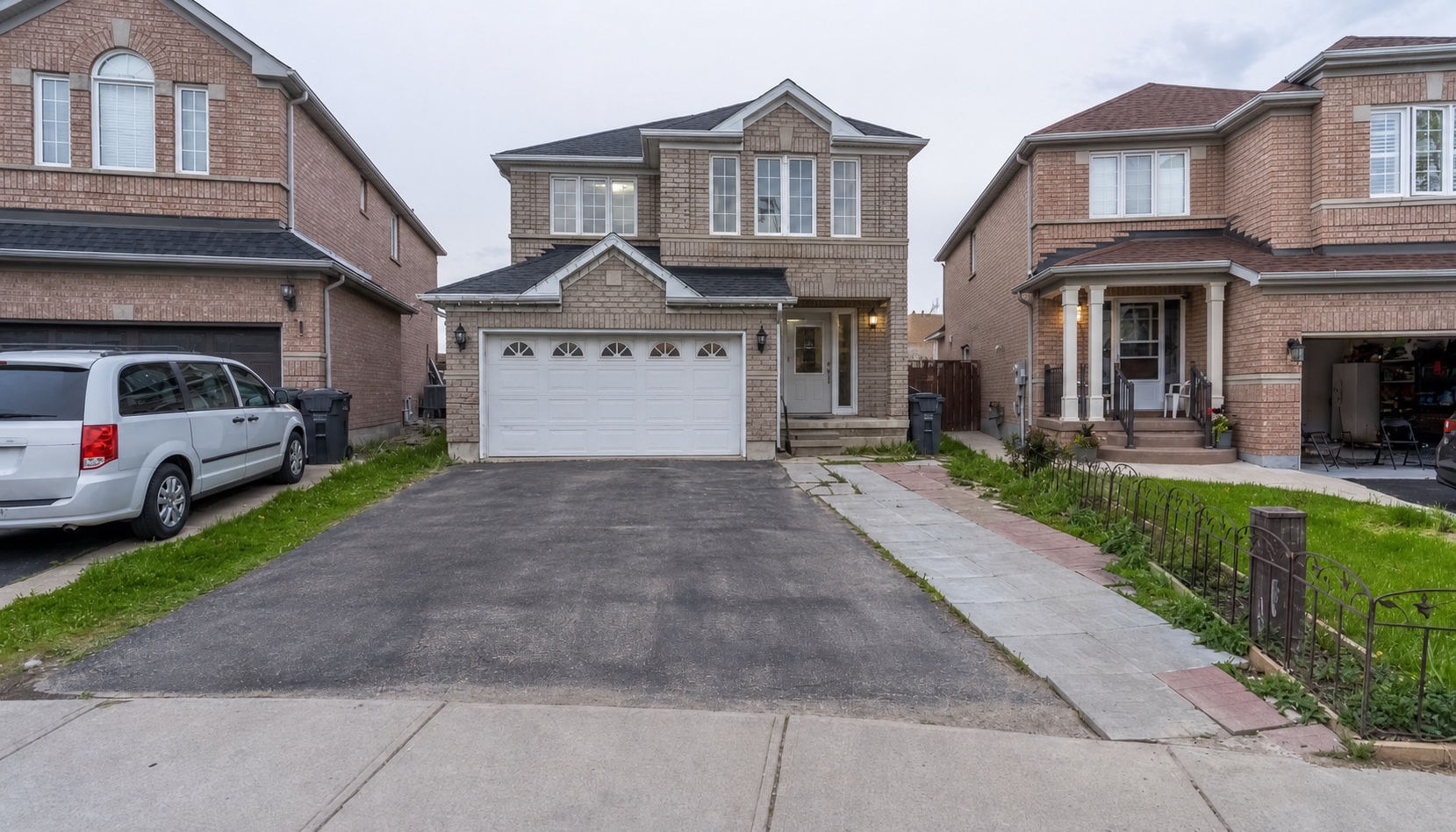 Detached suburban brick home from the ASM inspection archive